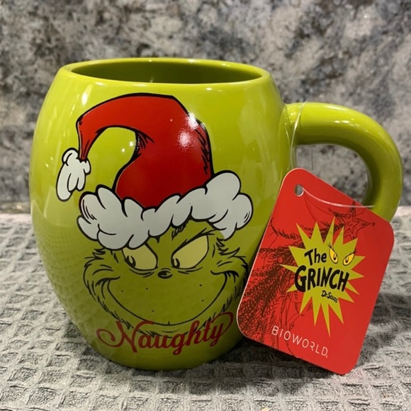 Dr. Seuss Kitchen Nwt The Grinch Christmas Mug Poshmark